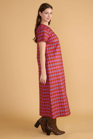 Ellie Dress - Oxford Geo