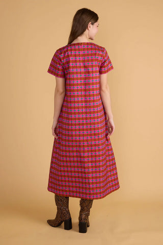 Ellie Dress - Oxford Geo