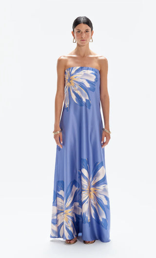 Solanum Maxi Dress - Purple