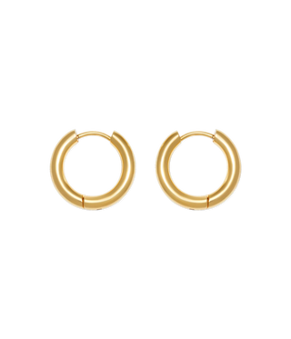 Huggie Hoops in Gold