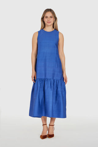 Evening Dress - Cobalt