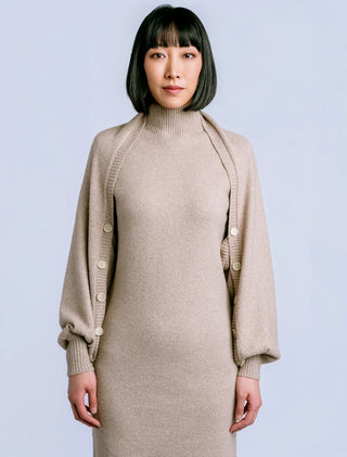 Melody Cardigan - Warm Wheat