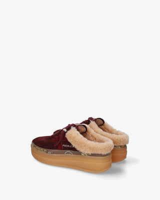Micol Sneaker - Burgundy