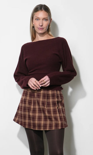 Miller Side Cinched Dolman Sweater