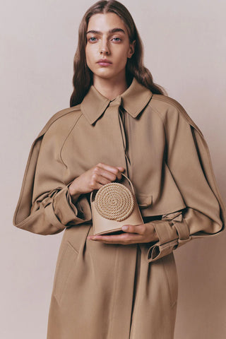 Mini Gunther Handbag - Satin Yellow