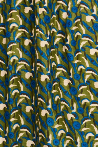 Somerset Dress In Verdant Cattail
