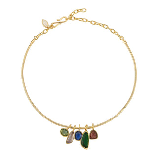 Nola Necklace - Gold Multi