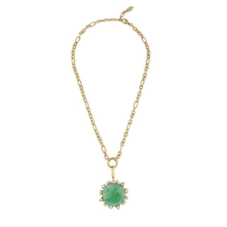 Odyssey Link Necklace - Green