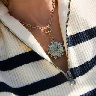 Odyssey Link Necklace - Green