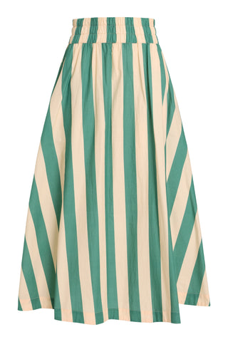 Pavilion Skirt - Stone Stripe
