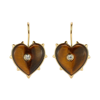 Porto Earrings - Brown