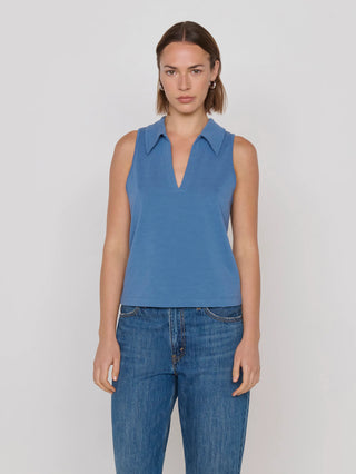 Roberta Collared Tank