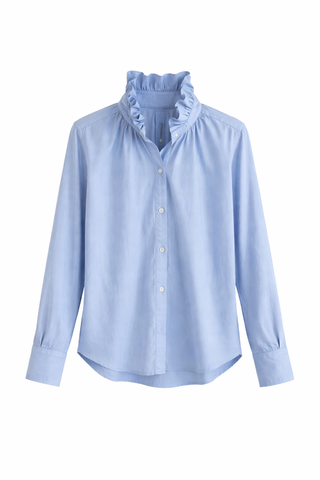 Quarantina Top - L - Carolina Blue