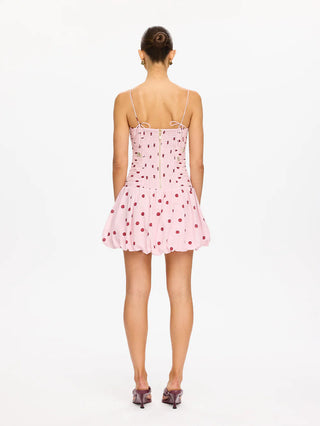 Sia Bubble Hem Mini Dress