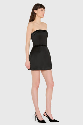 Avalee Skort Romper - Black