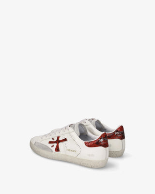 Stevend Sneaker - White/Red