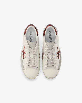 Stevend Sneaker - White/Red