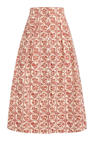 Scout Skirt - Brick Bloom