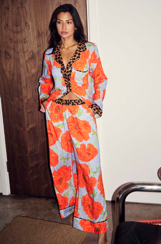 Poppy Button Through Set