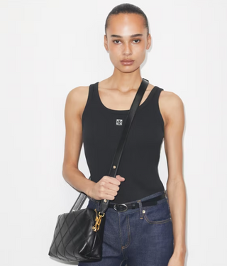 Fleming Soft Large Crossbody Bag - Black