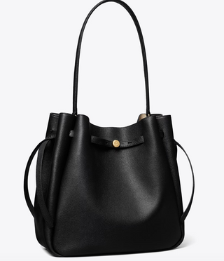 Romy Large Bucket Bag - Black - Black