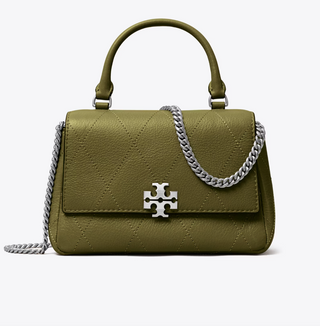Charlie Quilted Mini Top Handle - Leccio - Leccio
