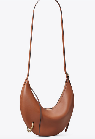 Pierced Crossbody Bag - Aged Tan - Aged Tan