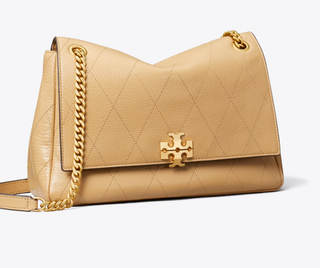 Charlie Quilted Shoulder Bag - Pecan - Pecan