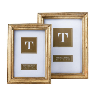 Gold Leaf Photo Frame - 4x6