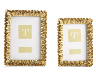 Gold Ruffles Frame - 4x6