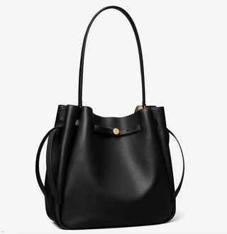 Romy Large Bucket Bag - Black