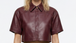 Maroon Leather