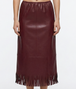 Maroon Leather
