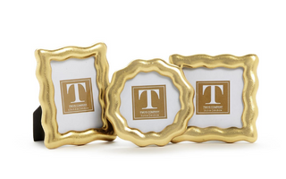 Vintage Ore Photo Frame - Gold
