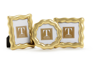 Vintage Ore Photo Frame - Gold