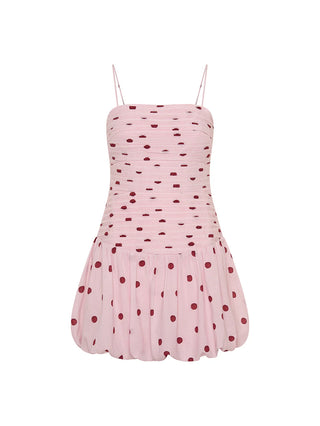 Sia Bubble Hem Mini Dress