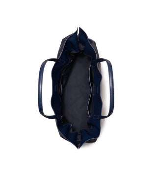 Ella Recycled Drawstring Tote - New Navy