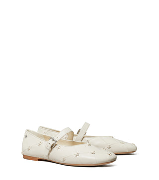 Bunny Knot Mary Jane - Light Cream