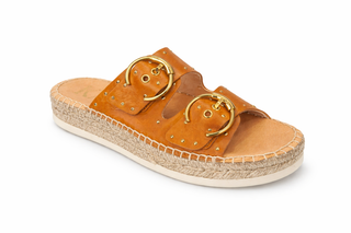Candy Espadrille Slide - Tan