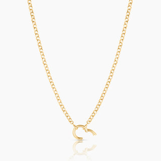 Vienna Charm Necklace - 14k Gold Plated