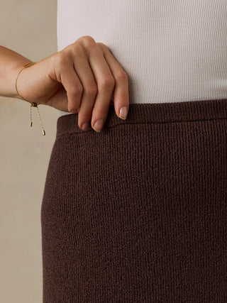 Miramar Linen Sweater Maxi Skirt