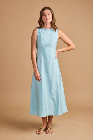 Levina Dress - Aqua