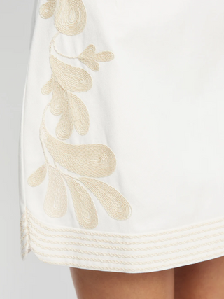 Moni Mini Skirt - Cream
