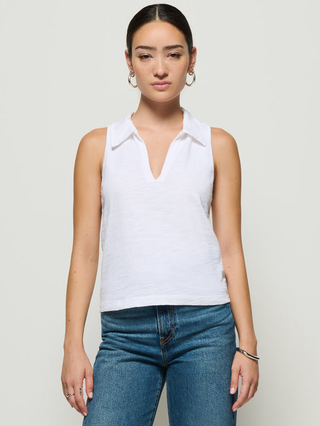 Roberta Collared Tank