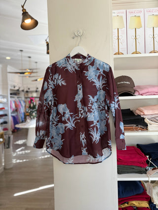 Annabelle Mandarin Top