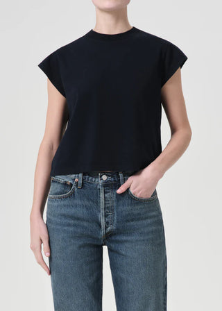 Bryce Cap Sleeve Tee - Storm