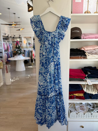 Floss Maxi Dress - Blue Laika