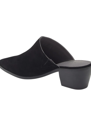 Cellia Mule - Black Suede