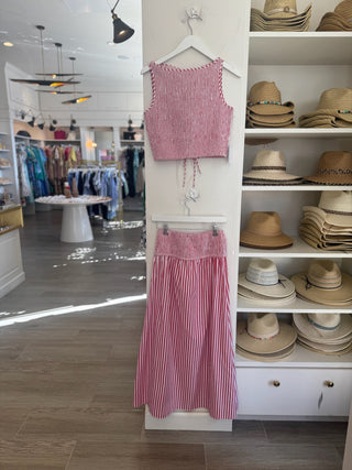 Garnet Midi Skirt Set