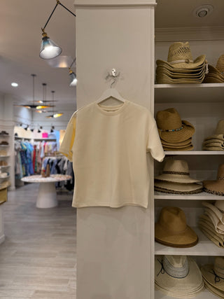 Poppy Top - Ecru